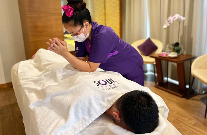 Couples Massage at Soul Senses with Dinner for Two at Leña - The Palm | at Wondergifts