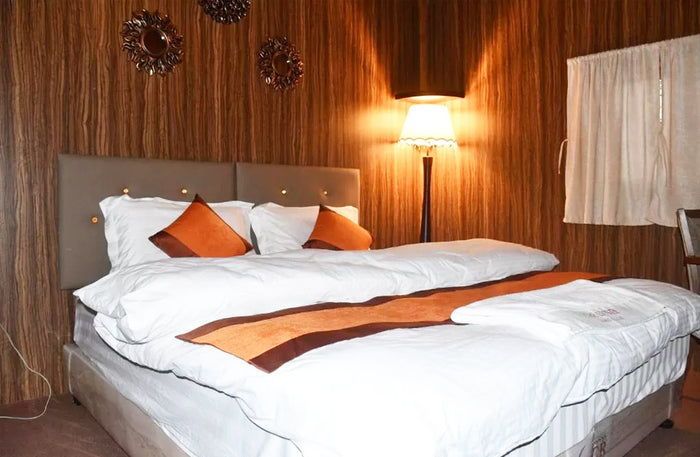 Tree House Stay with Breakfast and Desert Safari Gift Box for Two | at Wondergifts