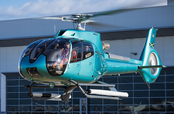Romantic Proposal: 12-Minute Private Helicopter with Flowers for Two | at Wondergifts