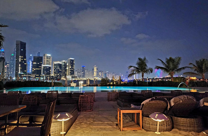 Pool and Beach Access with F&B Voucher for One at PLAYA, The Palm | at Wondergifts