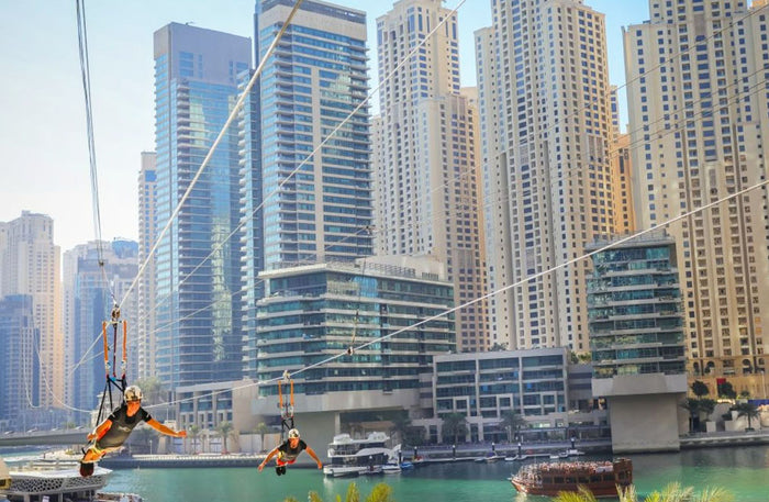 Ziplining Experience in Dubai Marina for One | at Wondergifts
