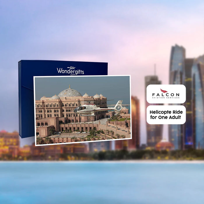 Thrilling Helicopter Flight Above Abu Dhabi Landmarks for One
