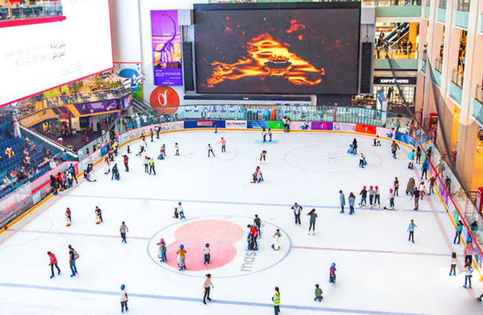 Exciting Ice Skating General Admission Ticket at Ice Rink Dubai Mall