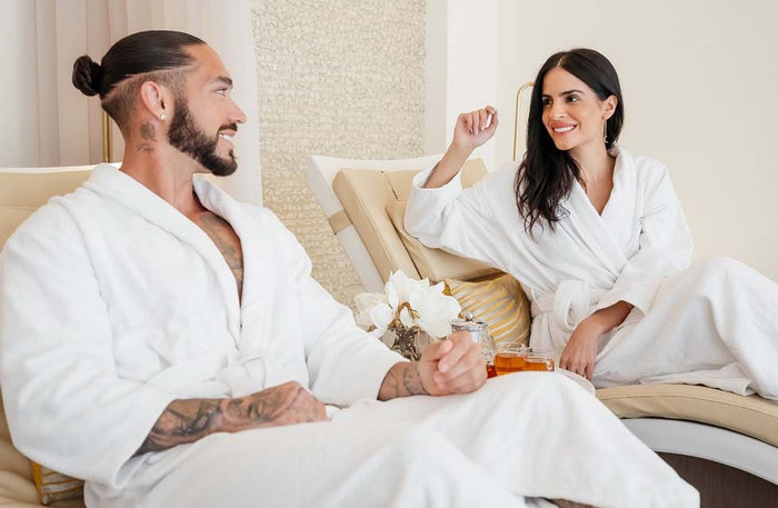 Rejuvenating Balinese Couples Massage at Pause Spa Chateau Berger in Paramount Hotel Midtown | at Wondergifts