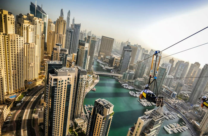Ziplining Experience in Dubai Marina for One | at Wondergifts