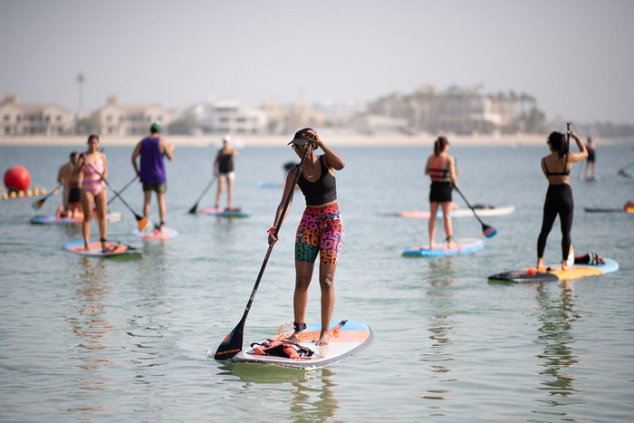 One Hour Stand Up Paddle Boarding at The Palm Jumeirah