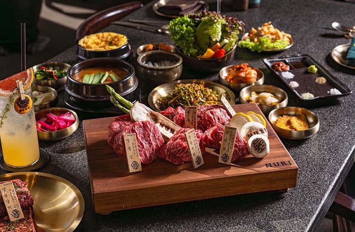 Premium Korean Dinner Experience with Drinks for Two at Nuri Grill & Bar | at Wondergifts