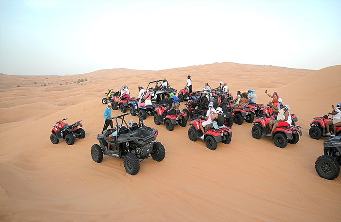 Thrilling Quad Biking Self Drive Experience with BBQ Dinner & Transfers Options