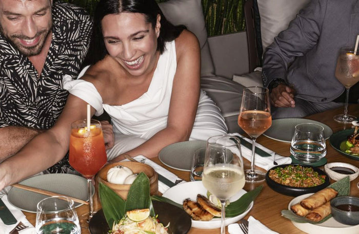 Friday Night Brunch with House Beverages for Two at Aura Skypool, The Palm | at Wondergifts