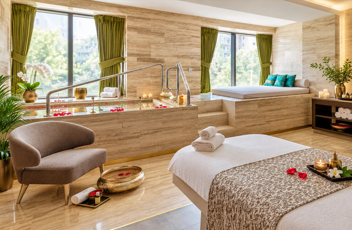 J Wellness Circle, Taj JLT - 60-Minute Massage for One with Rooftop Infinity Pool Access