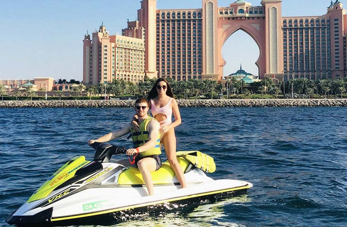 30-Minute Jet Ski Thrilling Ride and Lunch or Dinner for Two in Jumeirah | at Wondergifts