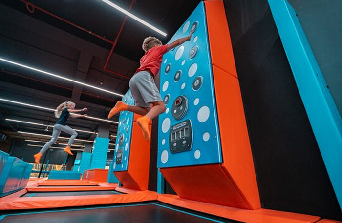 Fun-Filled 2-Hour Trampo Extreme Park Pass for One at Dubai Mall or Nakheel Mall
