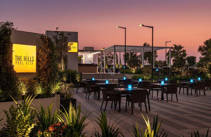 Pool and Beach Access with Food and Beverage for Two at Radisson Damac Hills | at Wondergifts