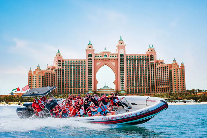 90 Minutes Speedboat Tour around Dubai Marina, Palm and Burl Al Arab