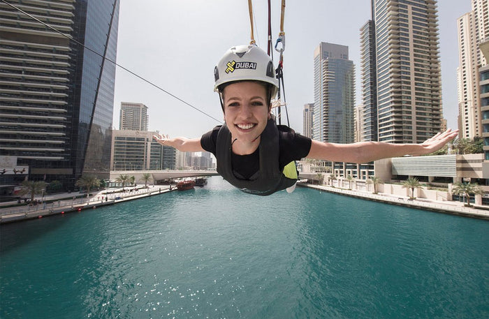 Ziplining Experience in Dubai Marina for One | at Wondergifts
