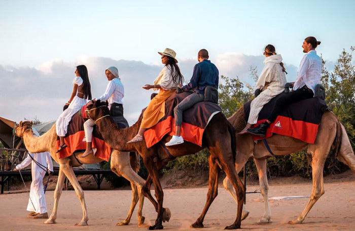 Desert Safari Stay in a Deluxe Tent with Meals and Transfer for Two | at Wondergifts