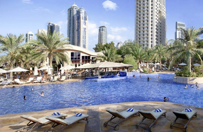 Pool and Beach Access for Two with F&B Credit at Habtoor Grand Resort | at Wondergifts