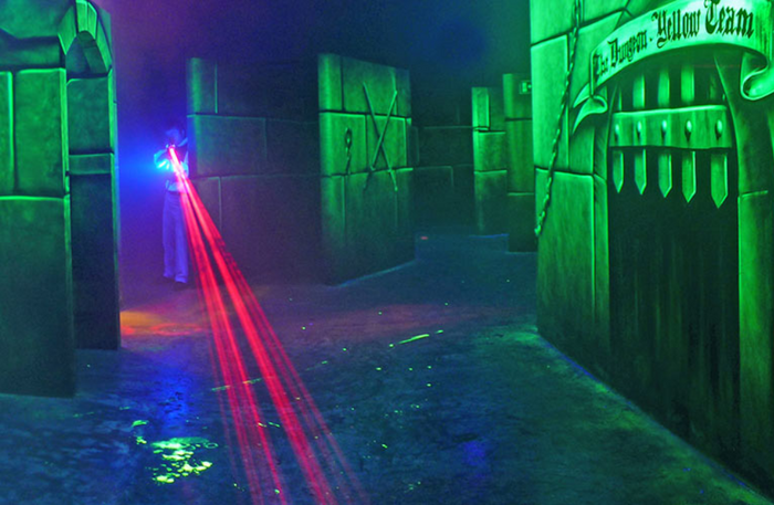 Thrilling Laser Tag Arena Challenge at Dubai Autodrome for One | at Wondergifts