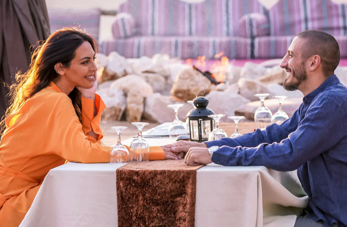 Desert Safari Stay in a Deluxe Tent with Meals and Transfer for Two | at Wondergifts