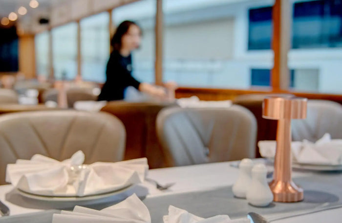 Celeste Cruise Dubai - Luxury Main Deck Dinner Cruise for One with Drinks