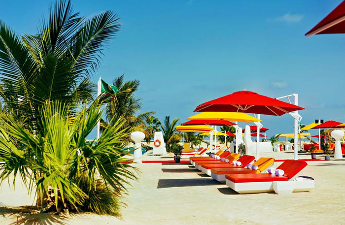 Vibrant Couples Beach Day with Food & Beverages at Voco Monaco Dubai | at Wondergifts