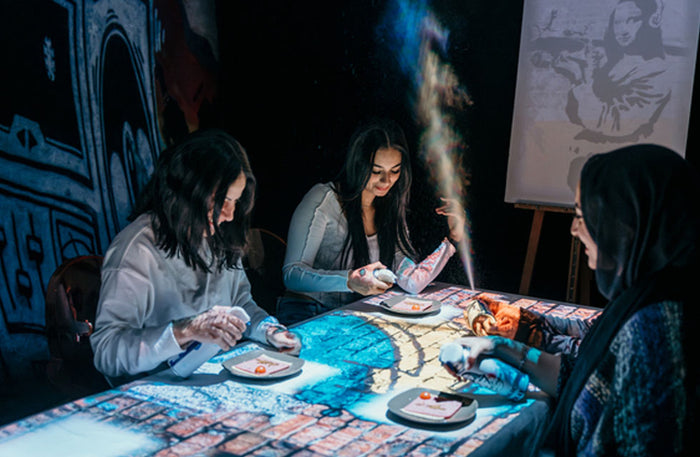 Immersive Seven Paintings Dinner for Two at Dinner Tales - Valid at 2 Locations | at Wondergifts