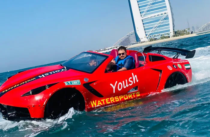 Dubai Luxury Jet Car Experience for Two - Guided Ride with Iconic Skyline Views