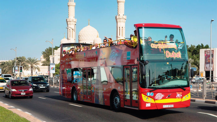 Dubai City Sightseeing 24 Hours Hop On Hop Off Ticket | at Wondergifts