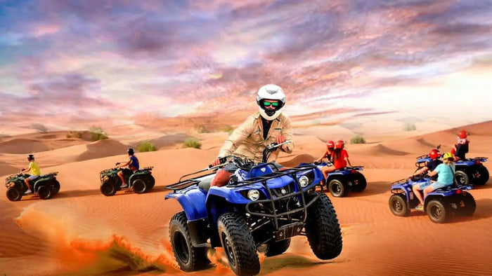 30 Minutes Guided Quad Bike Tour in the Desert | at Wondergifts