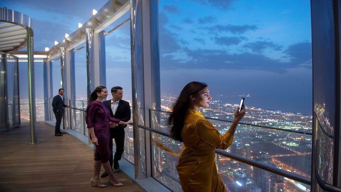 At The Top Burj Khalifa Exclusive High Tea & Lounge Access for Two | at Wondergifts