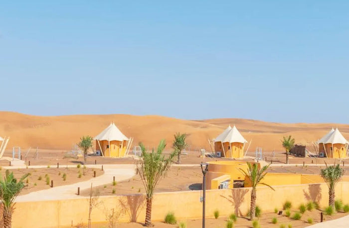 Exclusive 1-Night Tent Stay with Private Pool and Breakfast for Two at Al Badayer | at Wondergifts