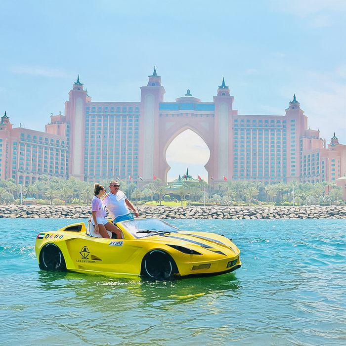 30-Minute Jet Car Ride: Fun Dubai Sightseeing for Two