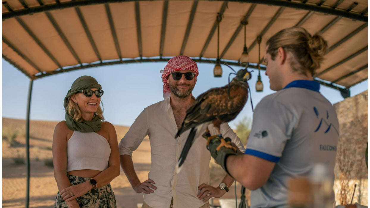 Private Royal Falconry Training Experience for Two with Breakfast