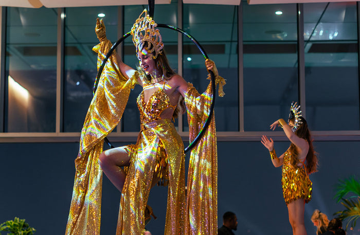 Friday Night Brunch with House Beverages for Two at Aura Skypool, The Palm | at Wondergifts