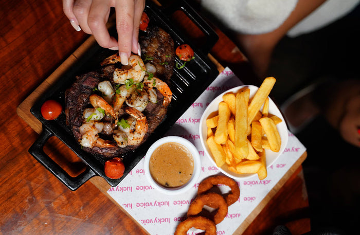 Lucky Voice Dubai - Saturday Brunch Offer with House Drinks & Karaoke | Pay for 1 Brunch for 2 Offer