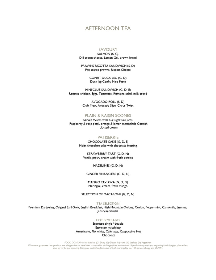 Luxurious Afternoon Tea Experience for Two at The Brasserie Restaurant, Biltmore Hotel Villas | at Wondergifts