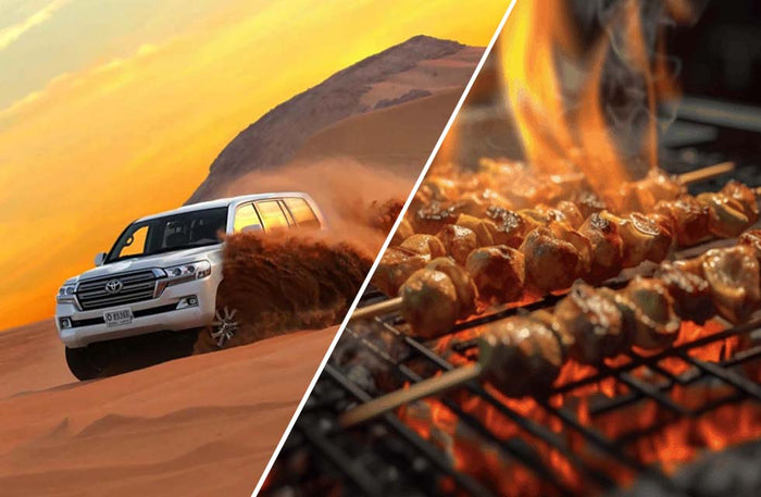 Sunset Abu Dhabi Desert Safari with BBQ and Live Entertainment for One | at Wondergifts