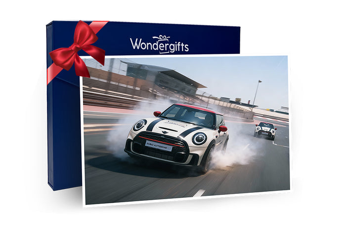 Adrenaline Packed Mini JCW Racing Experience in Dubai Autodrome