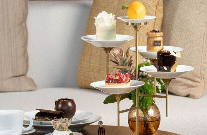 Afternoon Tea for Two with Skyline Views at Aelia, One Zabeel