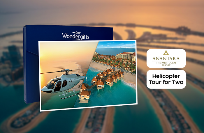 Anantara The Palm Luxurious 1-Night Stay & Romantic Helicopter Tour for Two | at Wondergifts