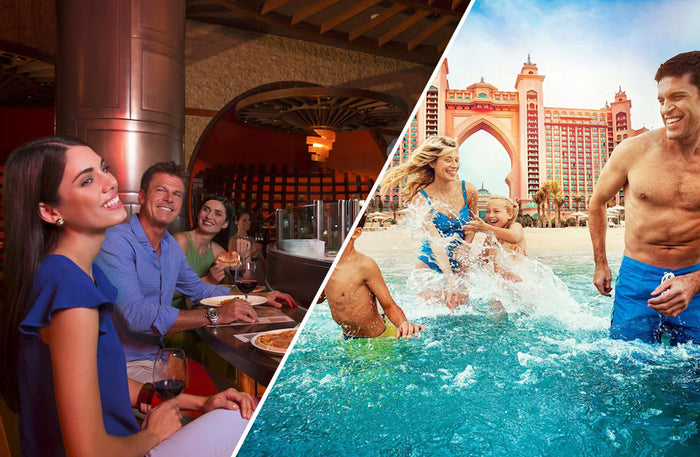 Atlantis The Palm One-Night Stay with Dinner at Kaleidoscope for Two | at Wondergifts