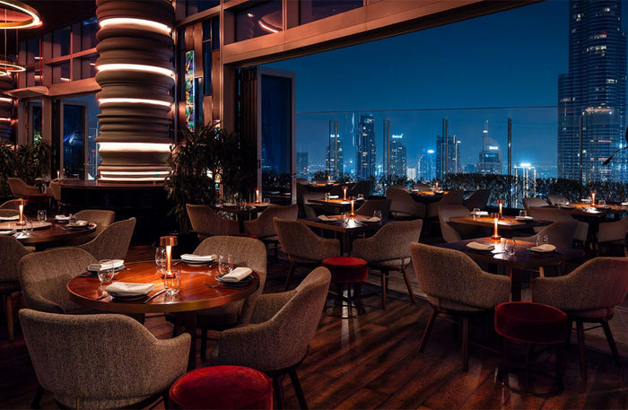 Romantic Dining Experience with Drinks & Stunning Burj Khalifa Views at CÉ LA VI | at Wondergifts