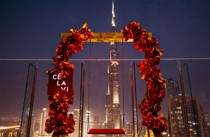 Romantic Dining Experience with Drinks & Stunning Burj Khalifa Views at CÉ LA VI | at Wondergifts