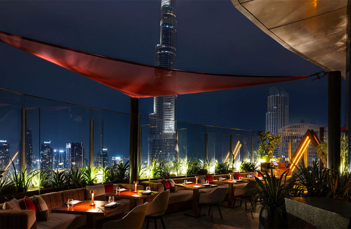 Romantic Dining Experience with Drinks & Stunning Burj Khalifa Views at CÉ LA VI | at Wondergifts