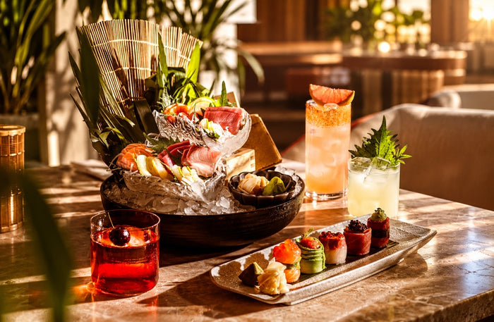 CÉ LA VI Signature Three-Course Lunch with Sky Views Observatory Entry Tickets for Two