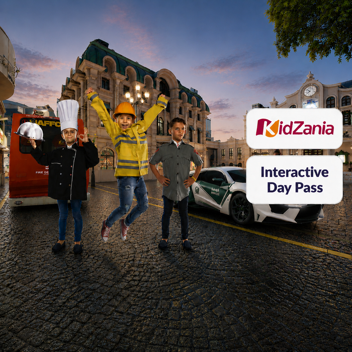 Interactive KidZania Dubai Learning and Adventure Day Pass