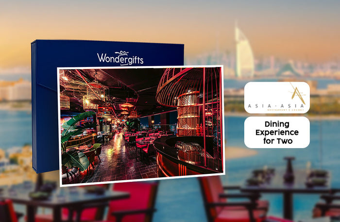 Delectable Dining Experience for Two at Asia Asia Restaurant - 4 Locations | at Wondergifts