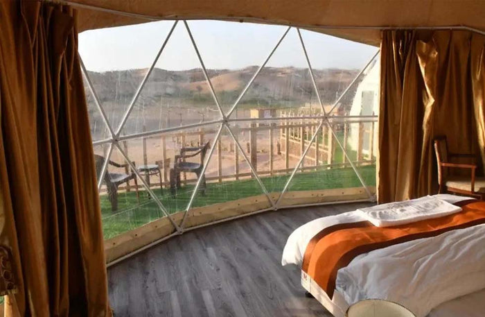 Luxurious One-Night Deluxe Dome Stay and Thrilling Zipline for Two | at Wondergifts