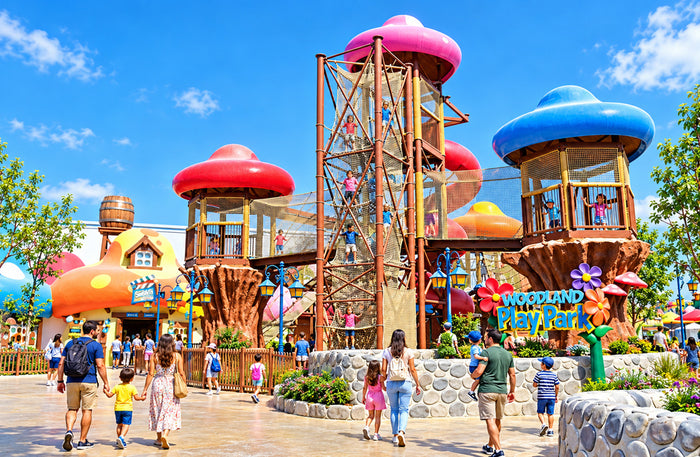 Spectacular 1-Day 2-Parks Pass at Dubai Parks & Resorts MOTIONGATE - Real Madrid World - LEGOLAND & Water Park