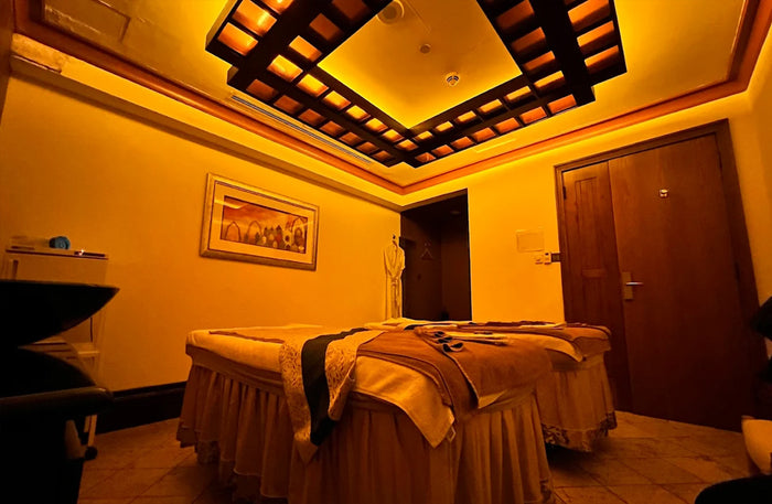 Elixir Spa and Health Club Couple Massage & Al Habtoor Afternoon Tea for Two